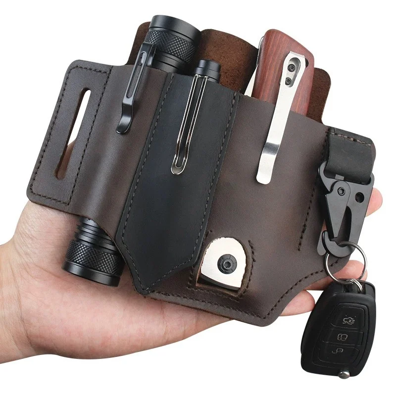 Cintre de taille en cuir de va - Edc Carry Pocket Pouch avis et prix