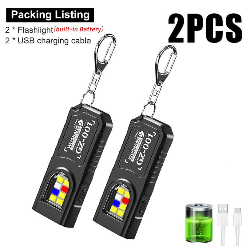 Porte-clés multifonctionnel av - Keychain Flashlight avis et prix