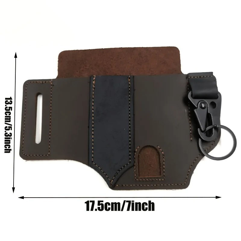 Étui multi-outils en cuir PU p - Edc Carry Pocket Pouch avis et prix