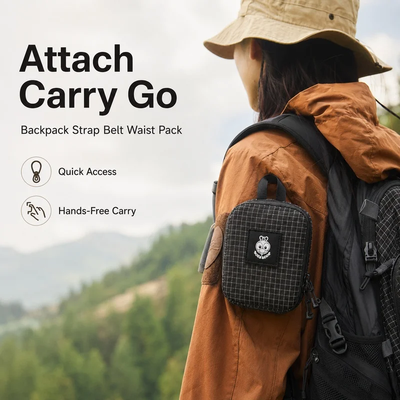 Pochette de rangement en tissu - Edc Carry Pocket Pouch avis et prix