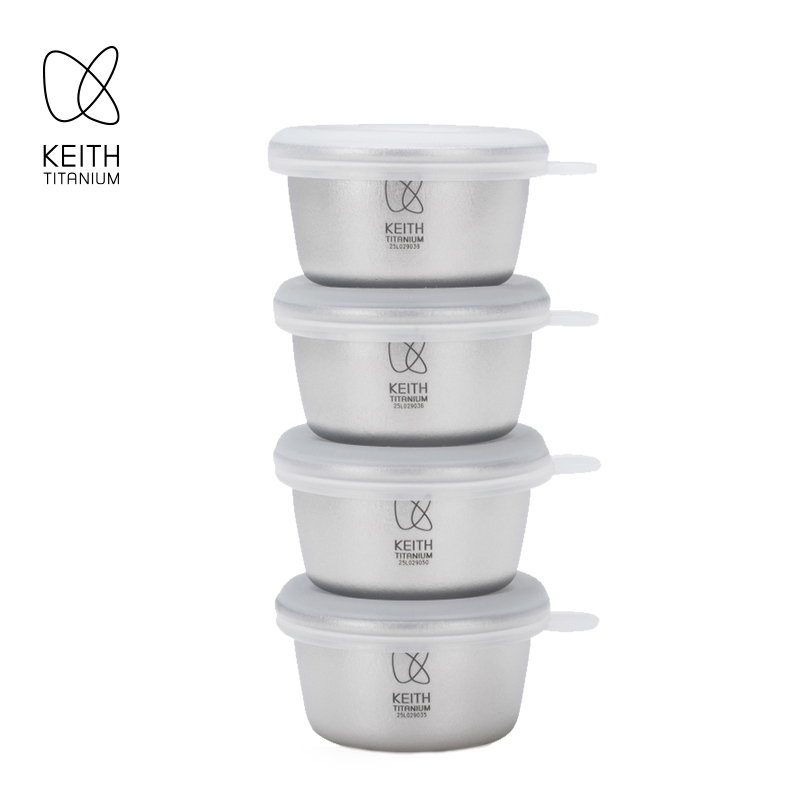 KEITH Lot de 4 mini-récipients - Edc Carry Pocket Pouch avis et prix