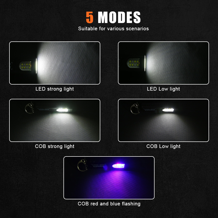 Mini lampe de poche porte-clés - Keychain Flashlight avis et prix