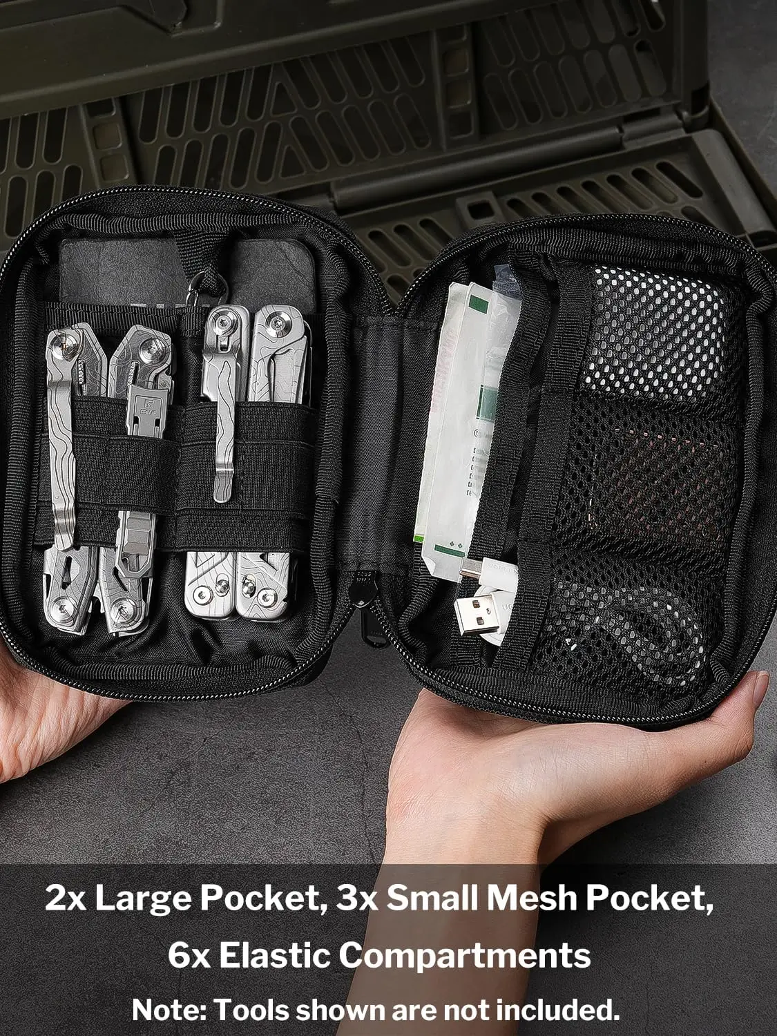 Pochette EDC VIPERADE VE32, Or - Edc Carry Pocket Pouch avis et prix