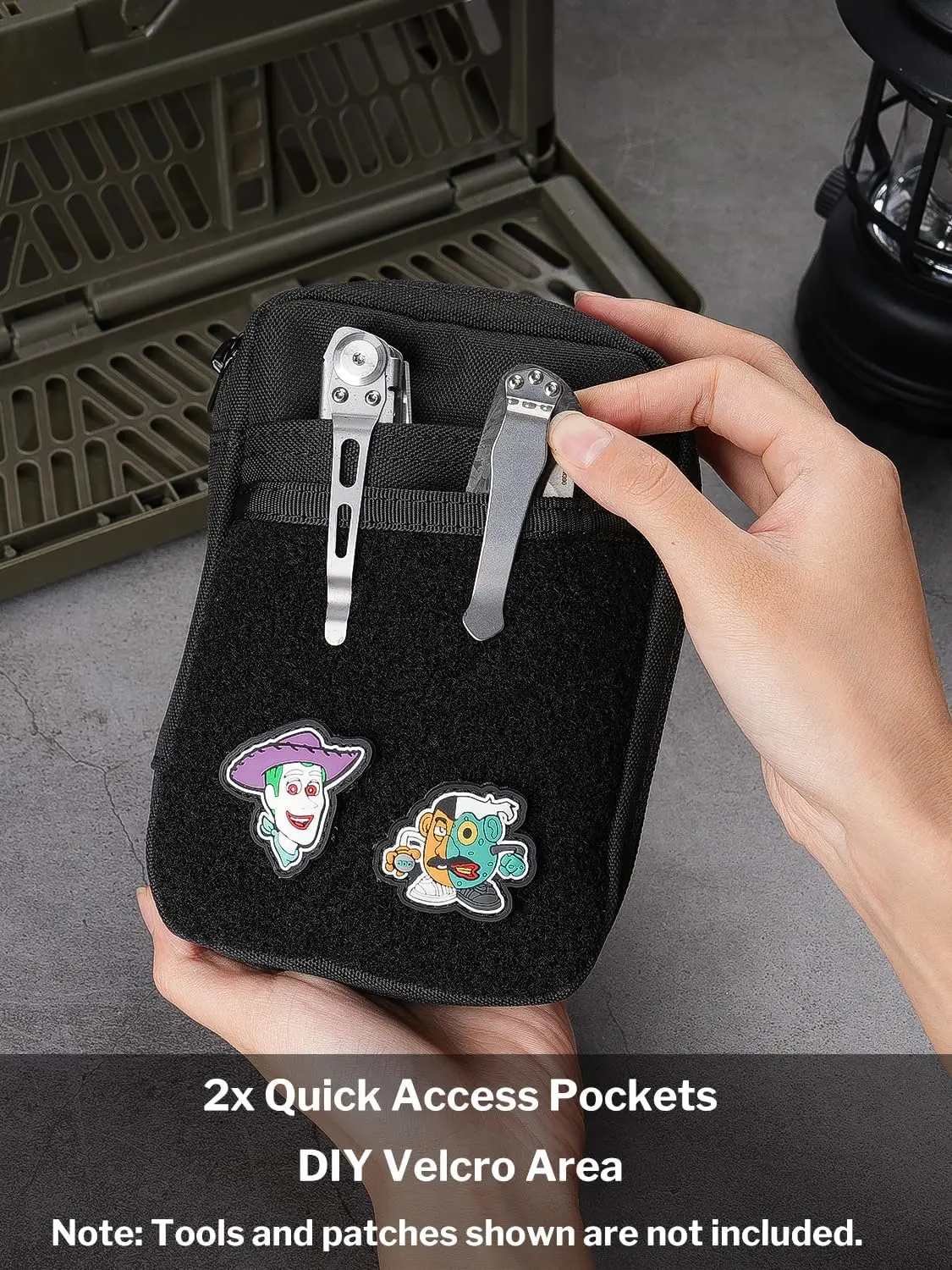 Pochette EDC VIPERADE VE32, Or - Edc Carry Pocket Pouch avis et prix
