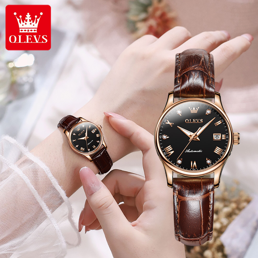 OLEVS-Montre-bracelet de luxe  - Watch Winder Compact avis et prix