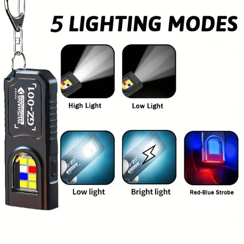 Lampe de poche porte-clés mult - Keychain Flashlight avis et prix