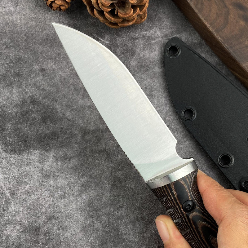 Couteau droit D2 lame G10 poig - Edc Fixed Blade Deep Carry avis et prix