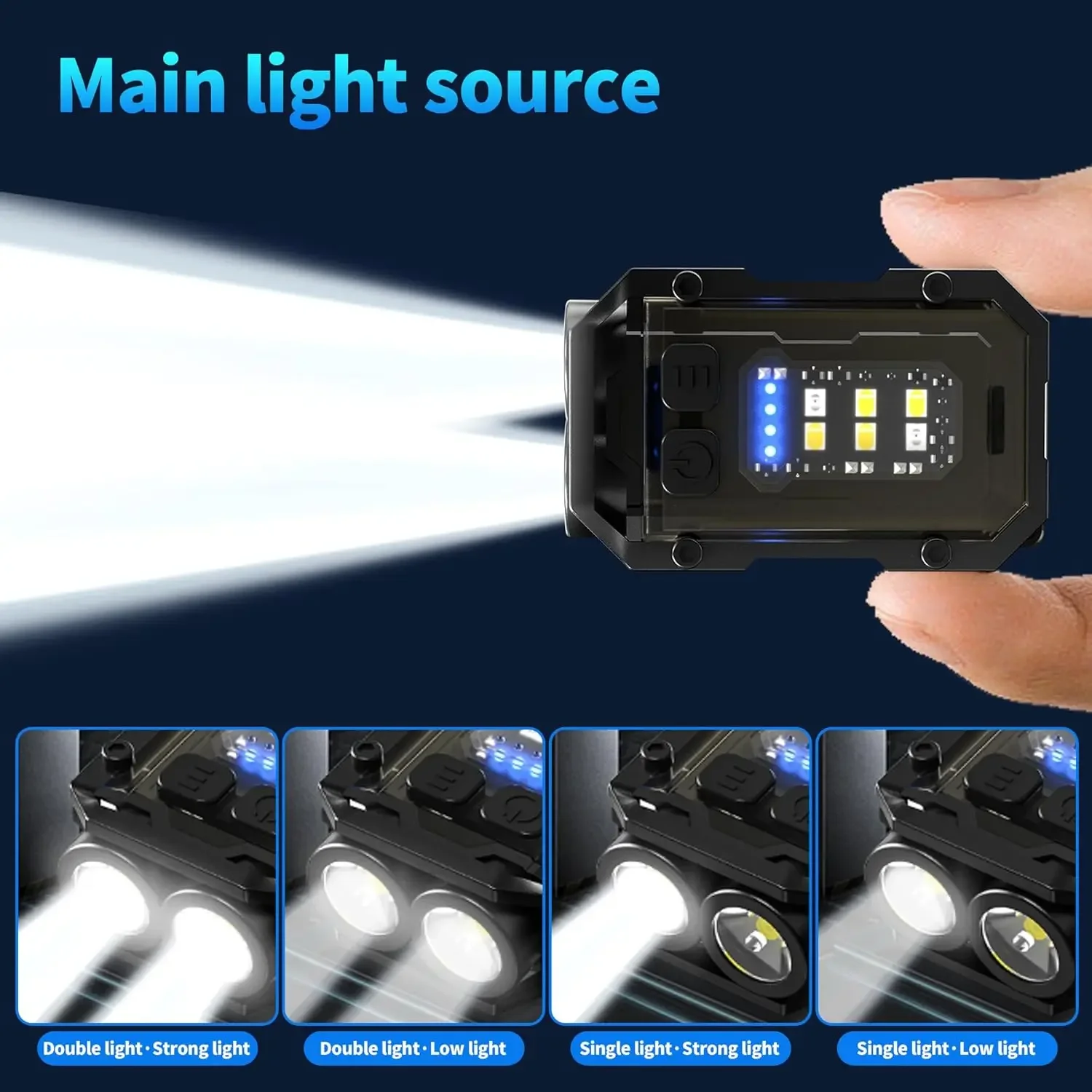 Mini lampe de poche porte-clés - Keychain Flashlight avis et prix
