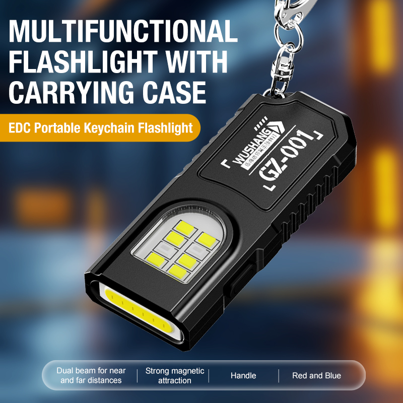 Lampe torche LED COB portable  - Keychain Flashlight avis et prix