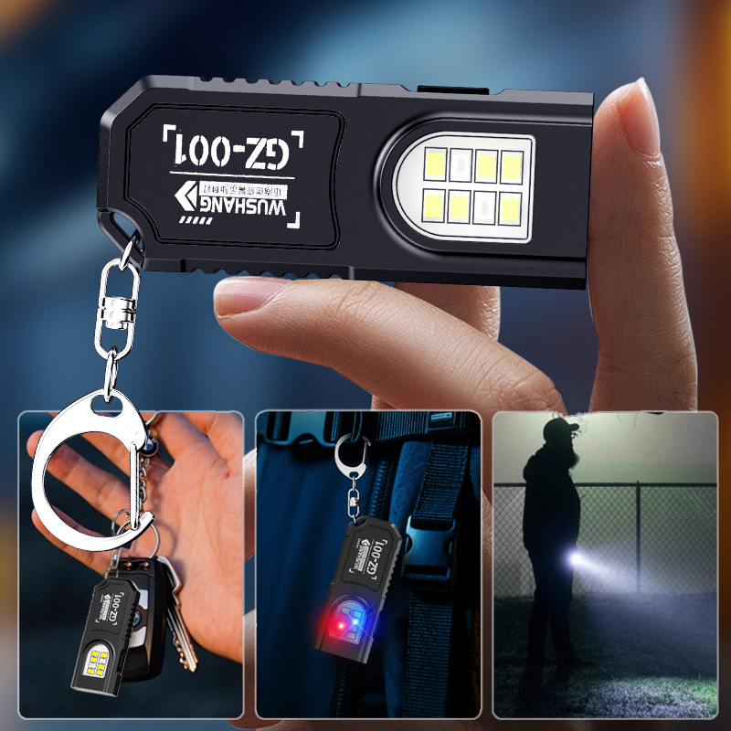 Lampe torche LED COB portable  - Keychain Flashlight avis et prix