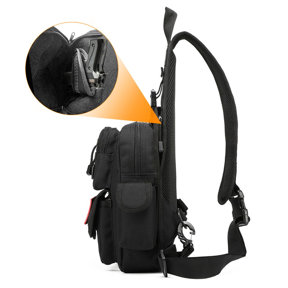 Sac tactique pour pistolet, sa - Edc Concealed Carry Backpack avis et prix